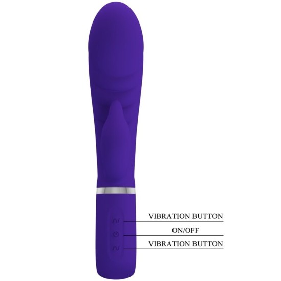 Pretty Love Flirtation PRETTY LOVE — PRESCOTT DAUDZFUNKCIJAS G PUNKTA VIBRATORS, VILLATS