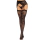 Leg Avenue Hosiery LEG AVENUE — MEŽĢĪŅU AUGŠŅI UN MELNA PRIEKŠVIETNE