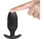 Pretty Love Bottom PRETTY LOVE - KELLY PLUG ANAL RECHARGEABLE VIBRATOR BLACK