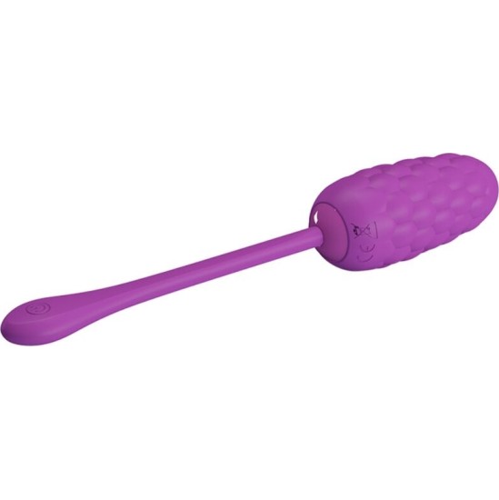 Pretty Love Smart PRETTY LOVE - VIBRATING EGG WITH PURPLE RECHARGEABLE MARINE TEXTURE