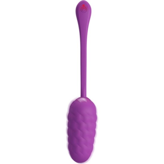 Pretty Love Smart PRETTY LOVE - VIBRATING EGG WITH PURPLE RECHARGEABLE MARINE TEXTURE