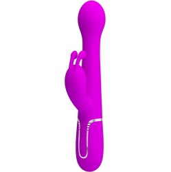 Pretty Love Flirtation PRETTY LOVE – DEJON RABBIT VIBRATOR 3 viename daugiafunkcinis violetinis