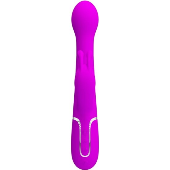 Pretty Love Flirtation PRETTY LOVE – DEJON RABBIT VIBRATOR 3 viename daugiafunkcinis violetinis