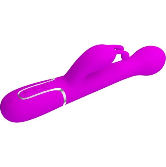 Pretty Love Flirtation PRETTY LOVE – DEJON RABBIT VIBRATOR 3 viename daugiafunkcinis violetinis