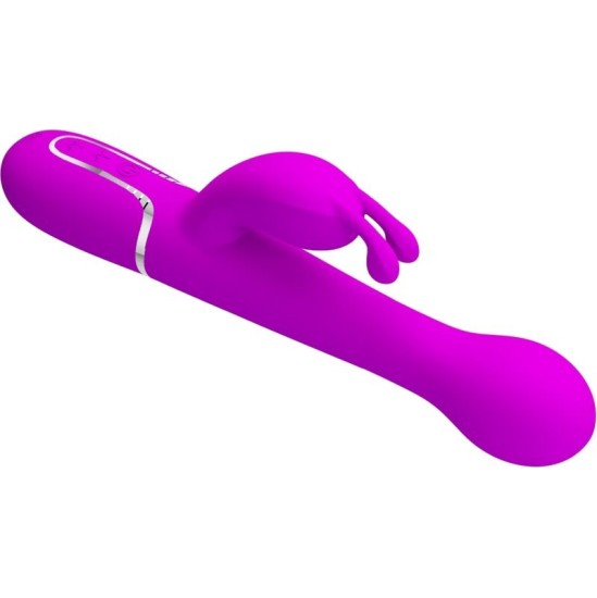 Pretty Love Flirtation PRETTY LOVE – DEJON RABBIT VIBRATOR 3 viename daugiafunkcinis violetinis
