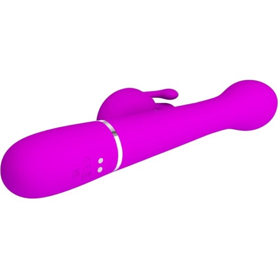 Pretty Love Flirtation PRETTY LOVE – DEJON RABBIT VIBRATOR 3 viename daugiafunkcinis violetinis