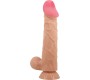 Pretty Love High Grade PRETTY LOVE - BĪDĀMĀS ĀDAS SĒRIJA REĀLISTS DILDO AR BĪDĀMĀM ĀDAS SŪCEKUSĒM 24 CM