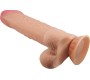 Pretty Love High Grade PRETTY LOVE - BĪDĀMĀS ĀDAS SĒRIJA REĀLISTS DILDO AR BĪDĀMĀM ĀDAS SŪCEKUSĒM 24 CM