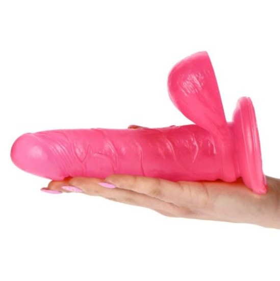 Toyz4Lovers REAL RAPTURE EARTH FLAVOUR DILDO 6,5'' ROZĀ