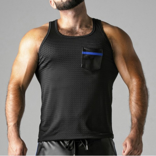 Locker Gear TOP LOOK AT HARDER AZUL - 44 XXL