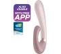 Satisfyer KUUMALAINEVIBRATOR KOOS ROOSA RAKENDUSEGA