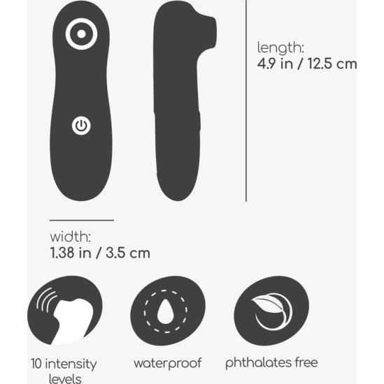 Crushious NOOKIE RECHARGEABLE CLITORAL STIMULATOR