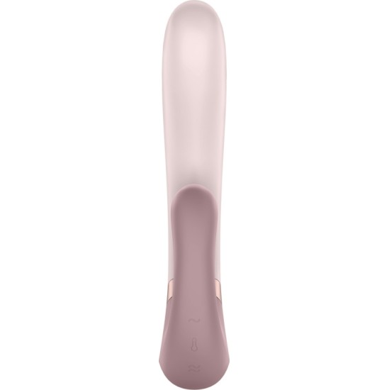 Satisfyer KUUMALAINEVIBRATOR KOOS ROOSA RAKENDUSEGA