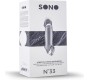 Sono N?33 PENIS SLEEVE WITH EXTENSION TRANSPARENT