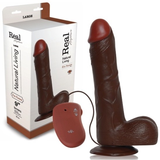 Toyz4Lovers REAL RAPTURE FIRE PASSION REĀLISTS VIBRATORS 9'' MELNS