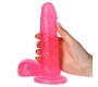 Toyz4Lovers REAL RAPTURE EARTH FLAVOUR DILDO 6,5'' ROZĀ