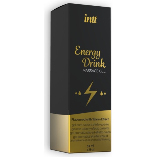 Intt ENERĢIJAS DZĒRIENU MASĀŽAS GELS AR AROMĀTU 30ML