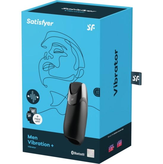 Satisfyermen SATISFYER MEN VIBRATION + WITH CONNECT APP