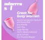 Crushious MINERVA S + L MENSTRUAL CUPS WITH POUCH