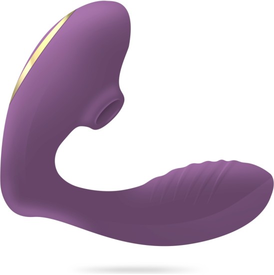 Crushious MOANSTAR RECHARGEABLE STIMULATOR WITH FREE WATERBASED LUBRICANT