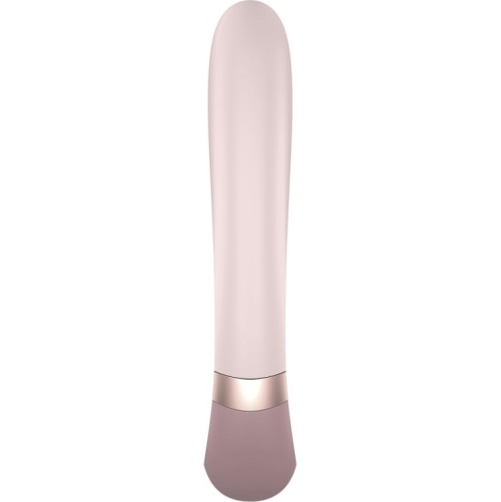 Satisfyer KUUMALAINEVIBRATOR KOOS ROOSA RAKENDUSEGA