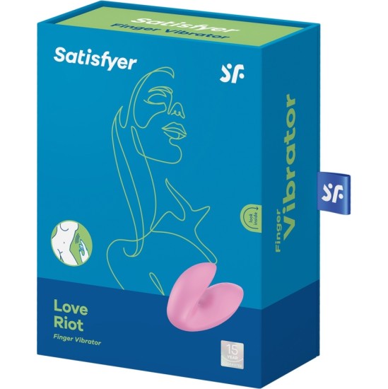 Satisfyer VIBRATOR LOVE RIOT ROOSA