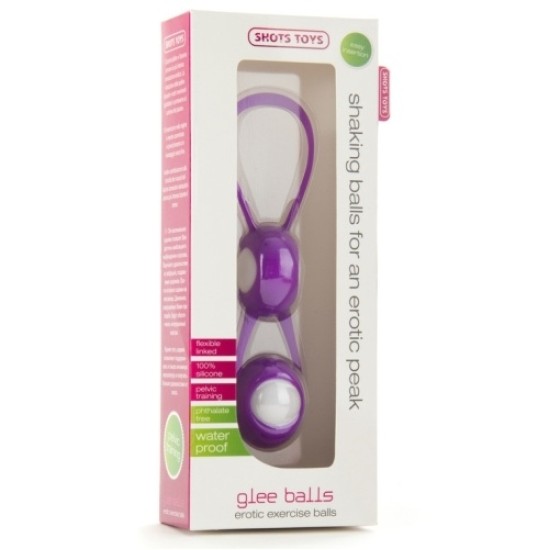 Shots Toys Glee Balls Вагинальные шарики фиолетовые