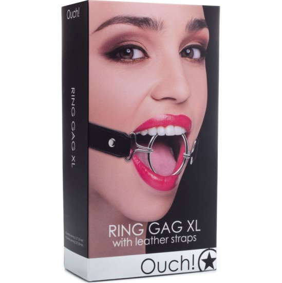 Ouch! RING GAG XL BLACK