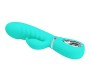 Pretty Love Flirtation PRETTY LOVE — PRESCOTT DAUDZFUNKCIJAS G PUNKTA VIBRATORS AQUA GREEN