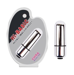 Chisa Vibrating Bullet Hi-Basic 5,8 x 1,8 cm hõbe
