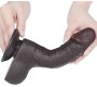 Lovetoy Bīdāmās ādas divslāņu dildo 7.5