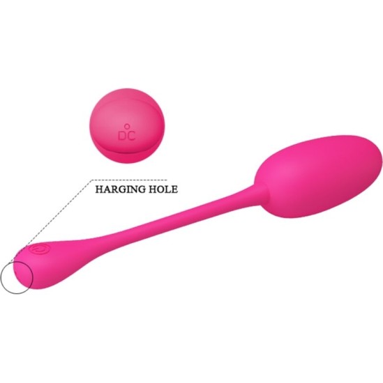 Pretty Love Flirtation PRETTY LOVE - KNUCKER PINK RECHARGEABLE VIBRATING EGG