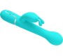 Pretty Love Flirtation PRETTY LOVE – DEJON RABBIT VIBRATOR 3 viename daugiafunkcinis AQUA GREEN