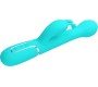 Pretty Love Flirtation PRETTY LOVE – DEJON RABBIT VIBRATOR 3 viename daugiafunkcinis AQUA GREEN