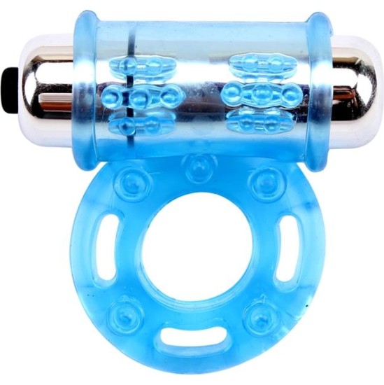 Chisa Vibrating Bull Ring-Blue