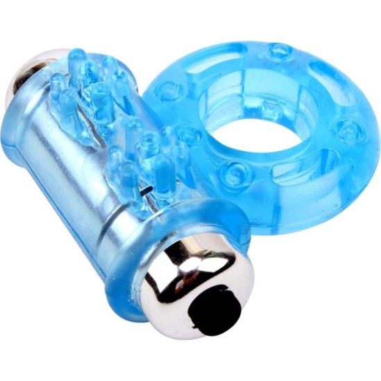 Chisa Vibrating Bull Ring-Blue