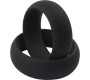 Chisa Infinity Silicone Ring M Black