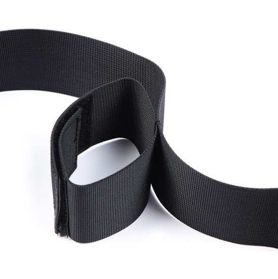 Ohmama Fetish SPREADER SOFT BAR FULL NYLON WRIST RESTRAINTS