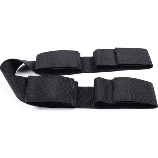 Ohmama Fetish SPREADER SOFT BAR FULL NYLON WRIST RESTRAINTS