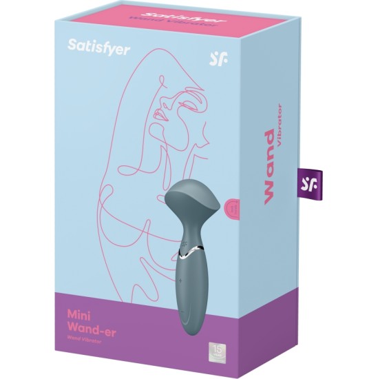 Satisfyer MINI WAND IR PELĒKS