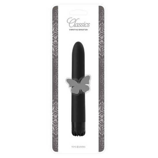 Toyz4Lovers CLASSICS VIBRATOR BLACK MEDIUM