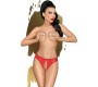 Penthouse NAUGHTY VALENTINE RAUDONA APATINIS SU ATSIDARYMU - 40-42 L/XL