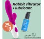 Crushious LOLLIPOP RABBIT VIBRATORS AR ŪDENS BĀZES LUBRIKANTIEM