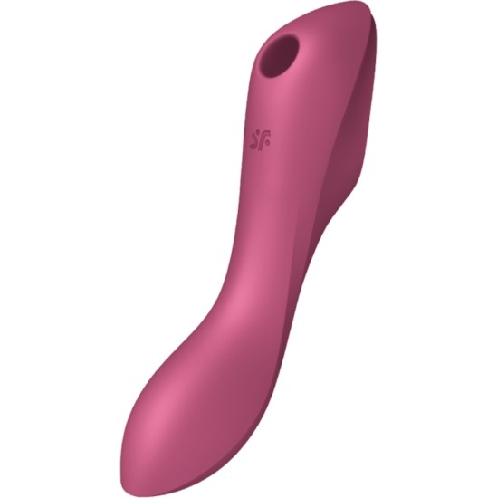 Satisfyer Air Pulse SATISFYER CURVY TRINITY 3 GAISA PULSU VIBRATORS - SARKANS