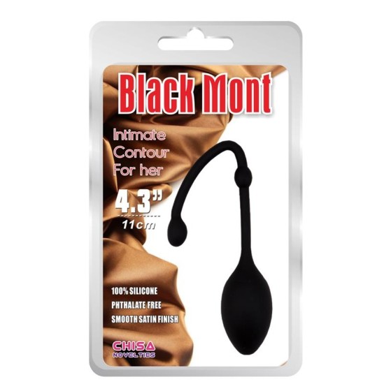 Chisa Vaginal Ball Kiss iOrgasm Silicone Black