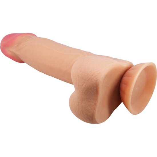 Pretty Love High Grade PRETTY LOVE - BĪDĀMĀS ĀDAS SĒRIJA REĀLISTS DILDO AR BĪDĀMĀM ĀDAS SŪKCUSĒM 21,8 CM