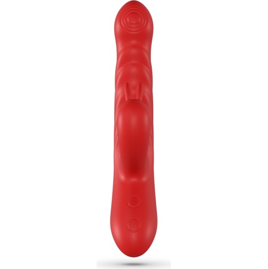 Crushious LAPIN TRUSTING RABIT VIBRATOR RED