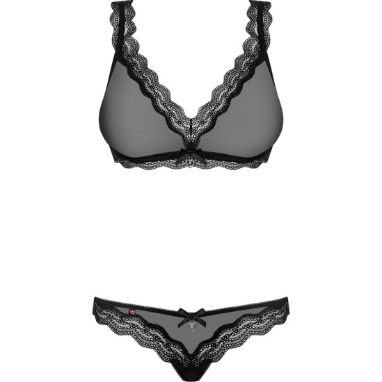 Obsessive KOMPLEKT 839-SET PRETO - 40-42 L/XL