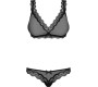 Obsessive KOMPLEKT 839-SET PRETO - 40-42 L/XL