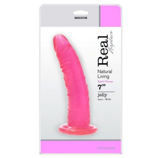 Toyz4Lovers REAL RAPTURE EARTH FLAVOUR DILDO 7'' PINK